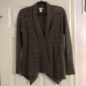 Garnet Hill Cashmere Cardigan